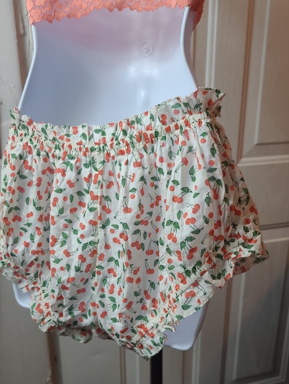 Anthropologie Red Lace Bralette - Picture 8 of 16